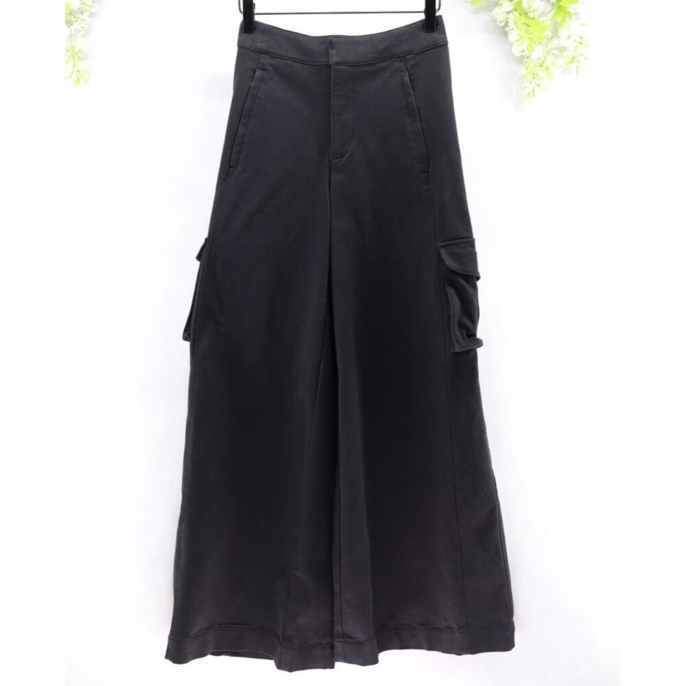 ALO Yoga Showoff Black Wide Leg Pants
